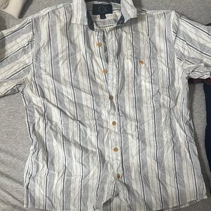 Mens Even Tide Striped Casual Shirt